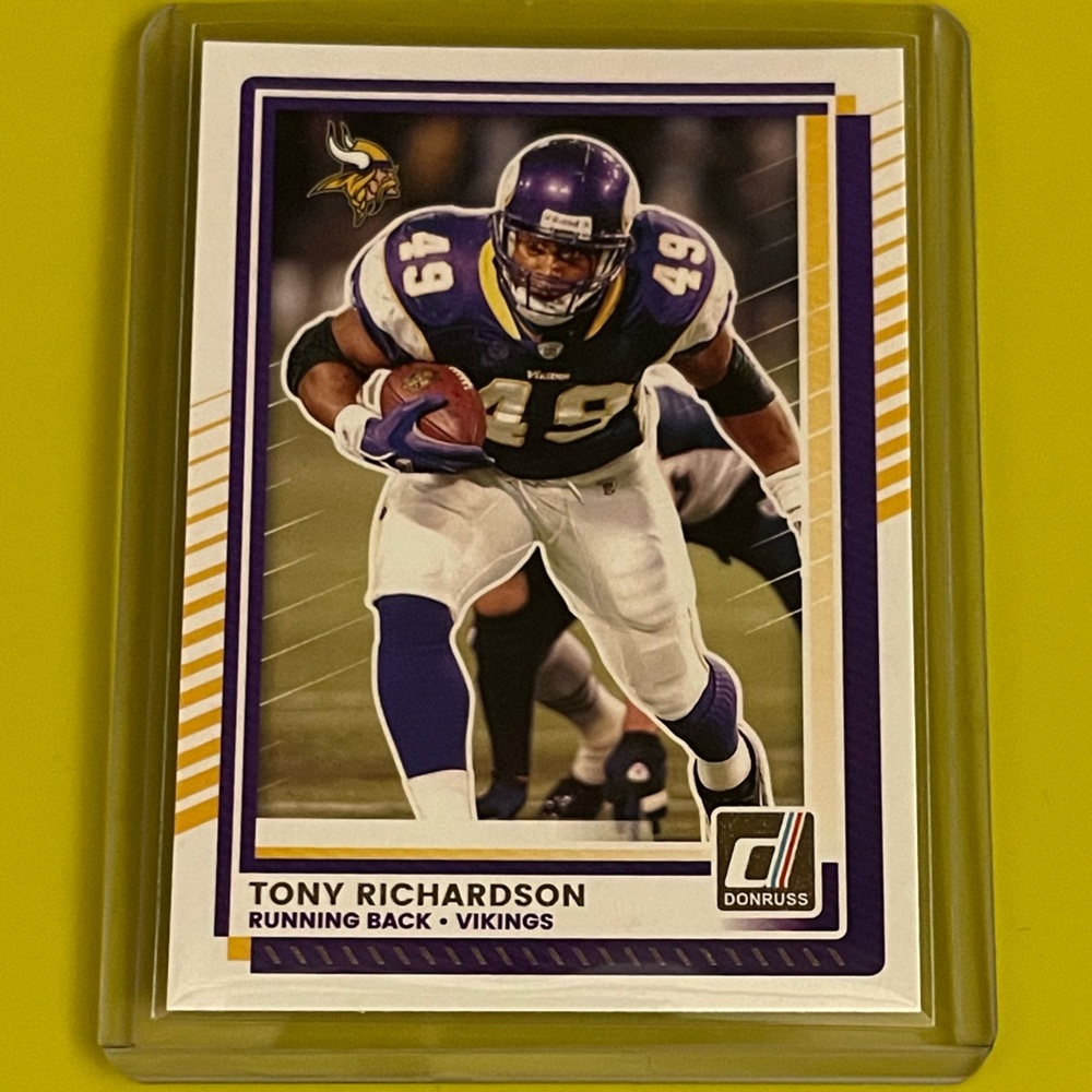 Tony Richardson #70 2025 Panini Donruss Football Trading Card